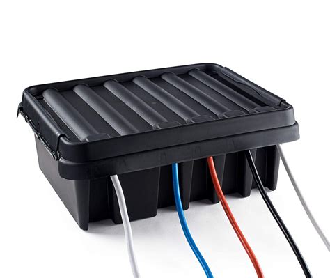 electrical cord weather box|waterproof electrical cable box.